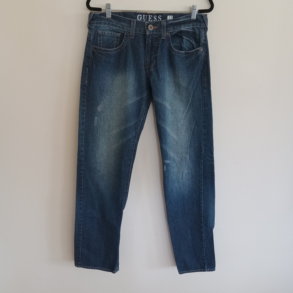 GUESS JEANS REBEL STRAIGHT LEG SIZE 32